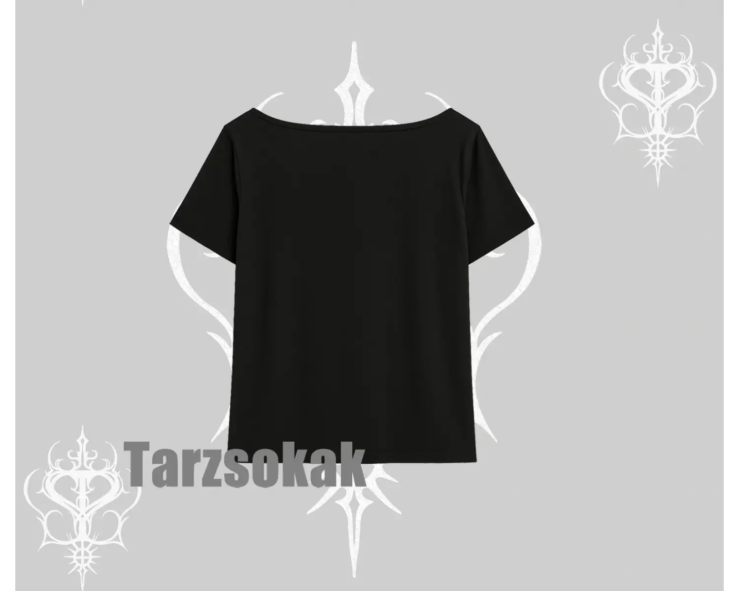 Kayık Yaka Tshirt Born to Rock Eternal Flame Legacy