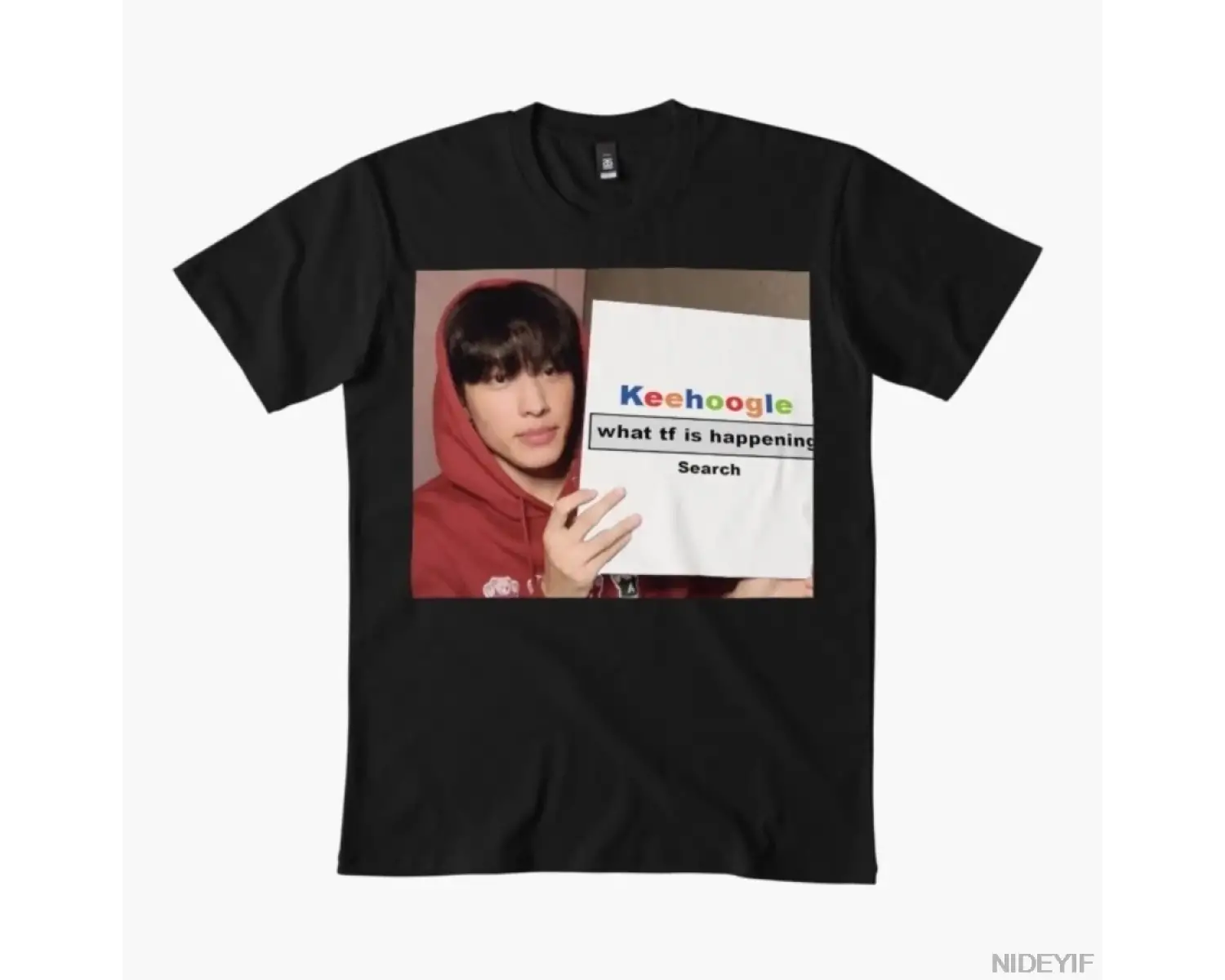 Keeho ne oluyor meme tişört erkekler kadınlar için %100 pamuklu tişörtler 3XS-3XL üstler 1224