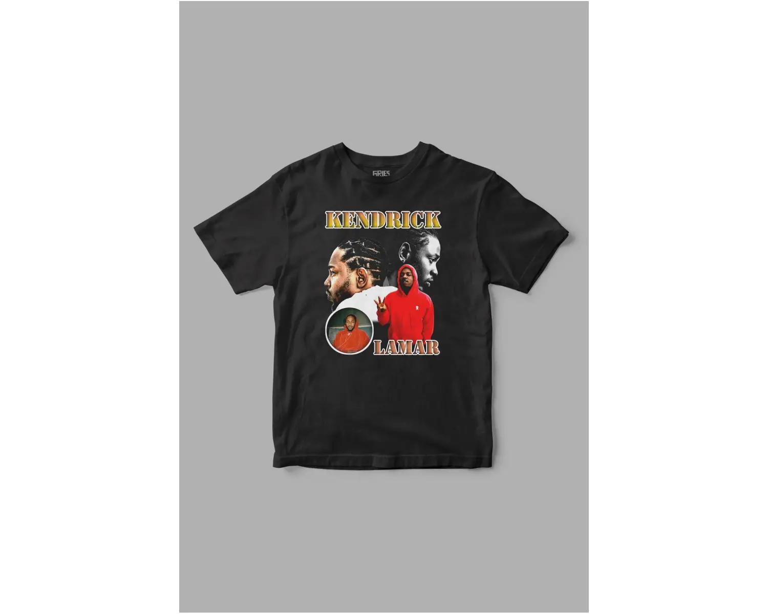 Kendrick Lamar Retro Baskılı Tişört