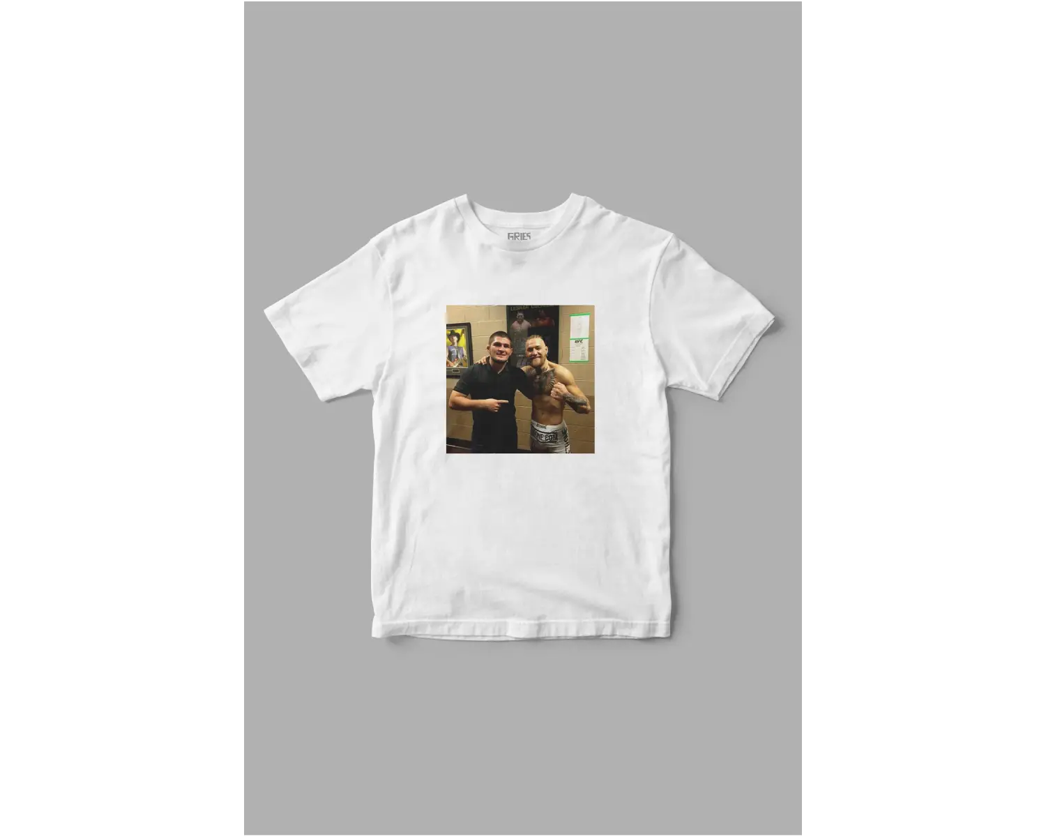 Khabib and Mcgregor UFC Baskılı Tişört