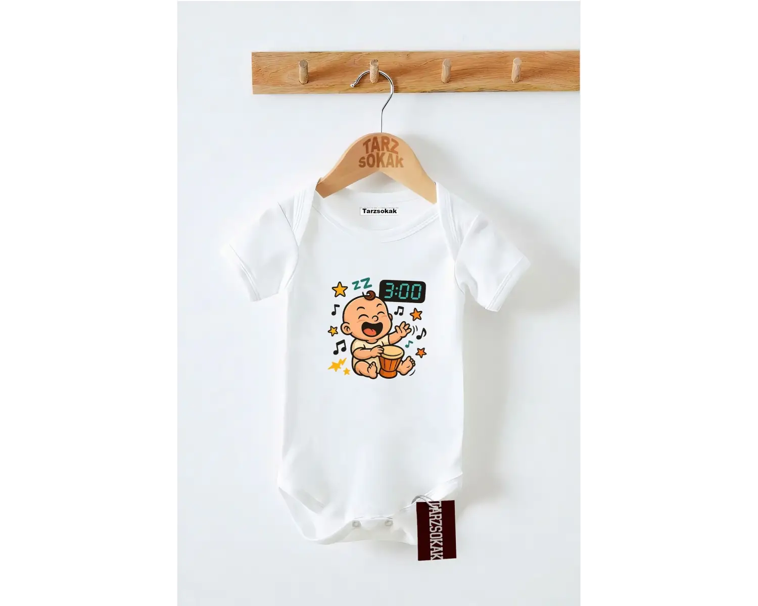 Kısa Kol Body GECE SAAT 3 DETAYLI KODZıbın35