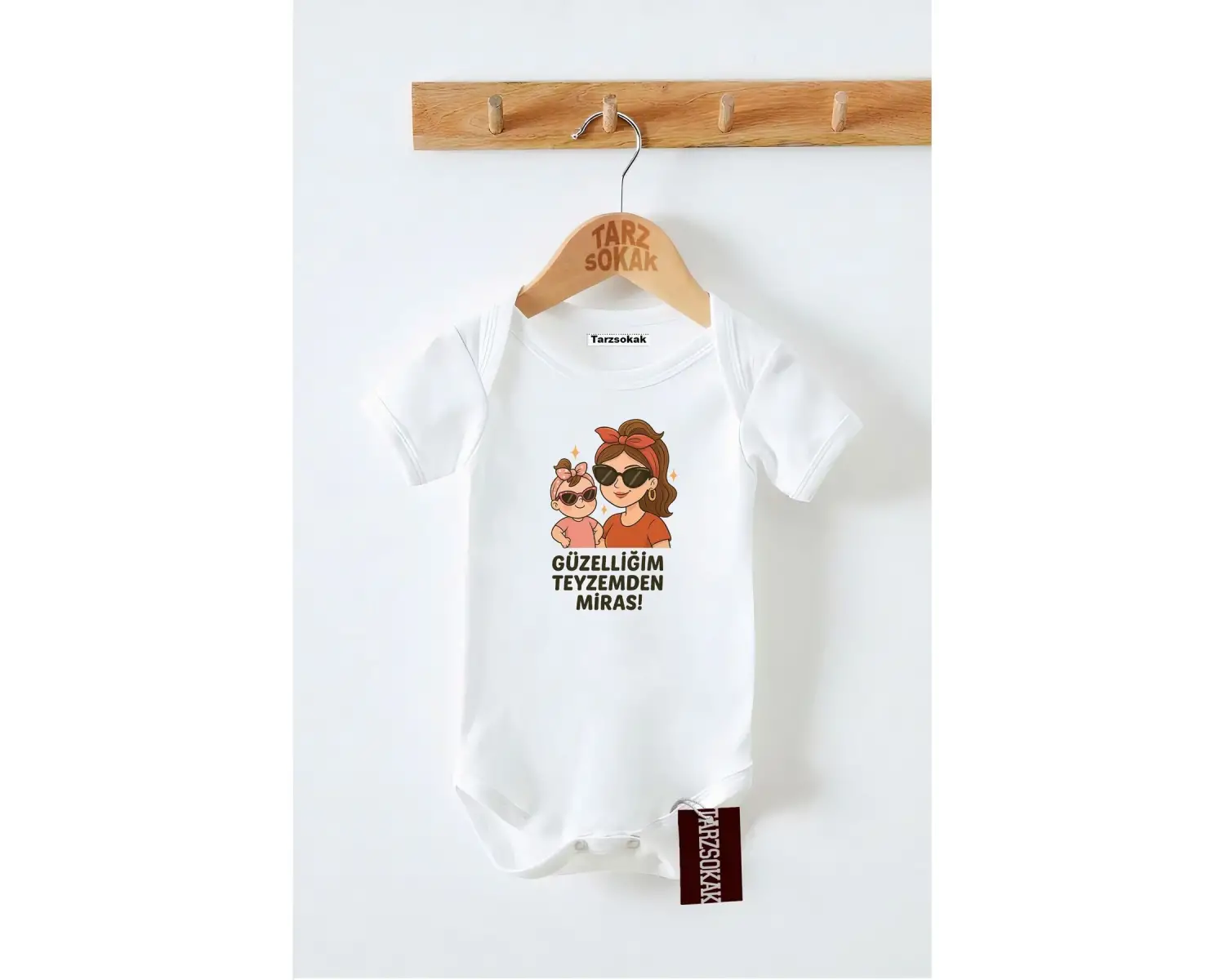 Kısa Kol Body GÜZELLİĞİM TEYZEMDEN MİRAS KODZıbın40