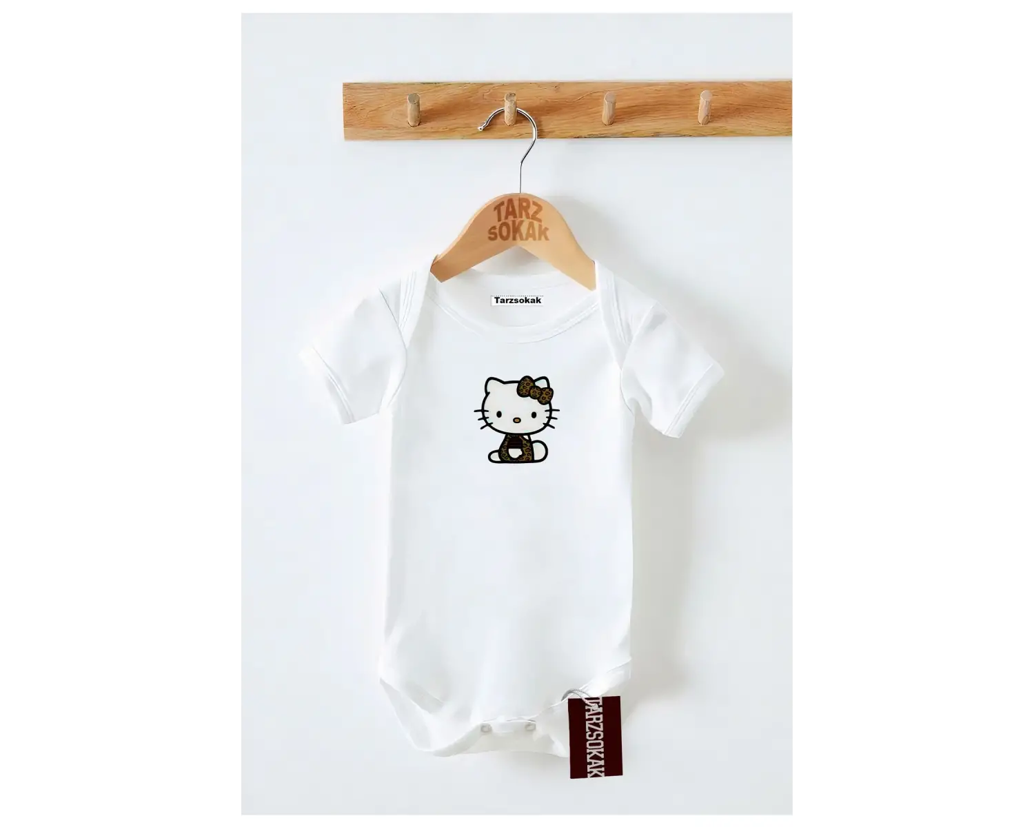 Kısa Kol Body LEOPAR KİTY KODZıbın53