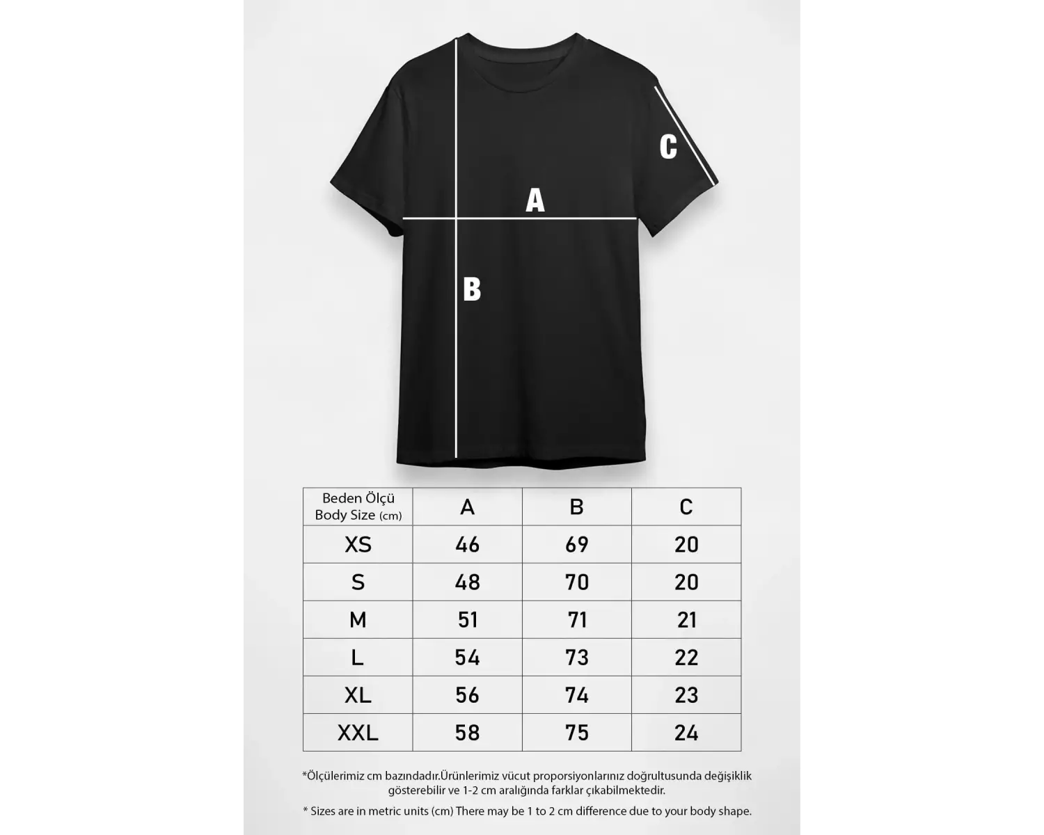 Ko Buta Gürcistan Baskılı Unisex Siyah Tişört To17457