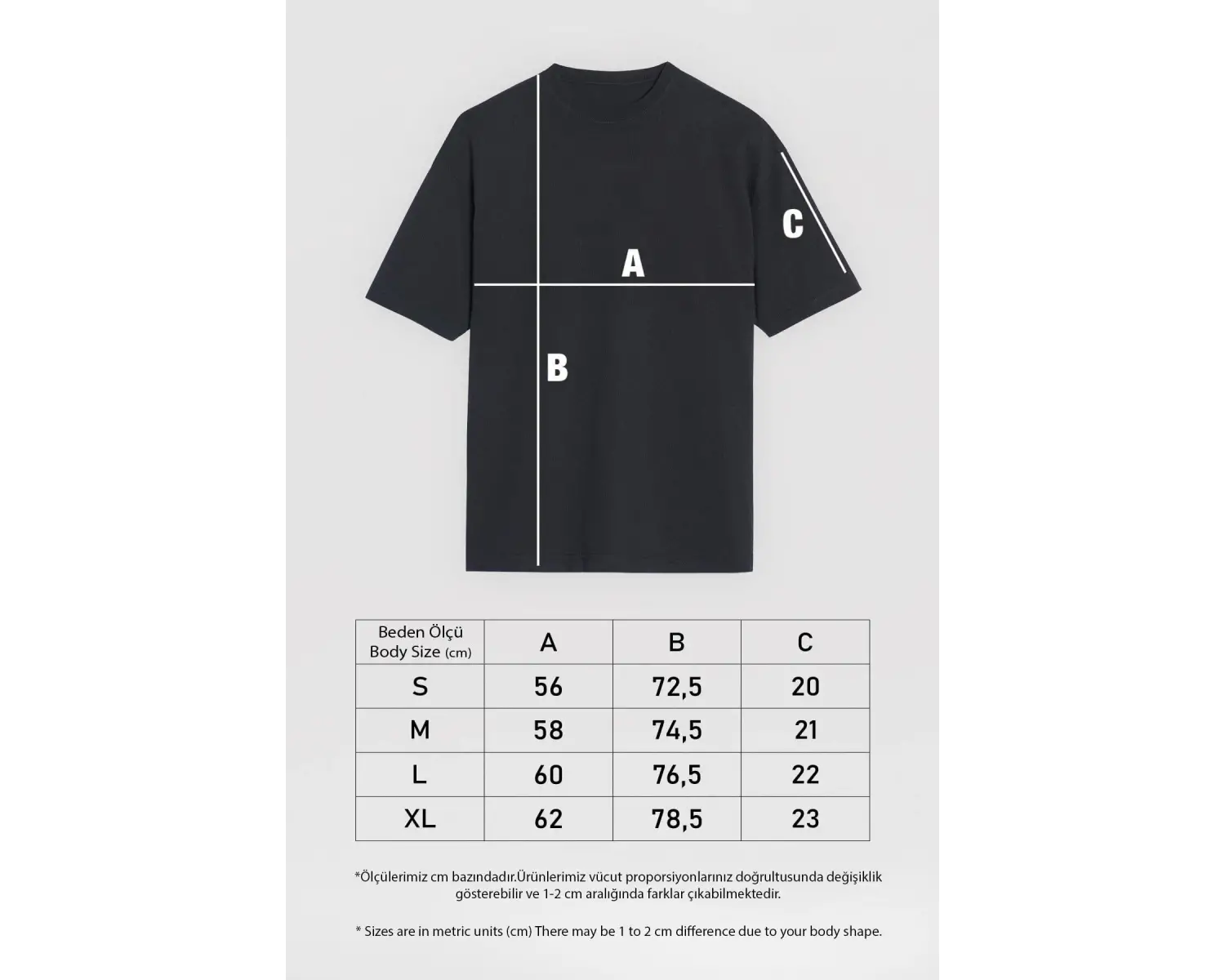 Ko Buta Nargile Baskılı Unisex Siyah Oversize T-shirt Os9944