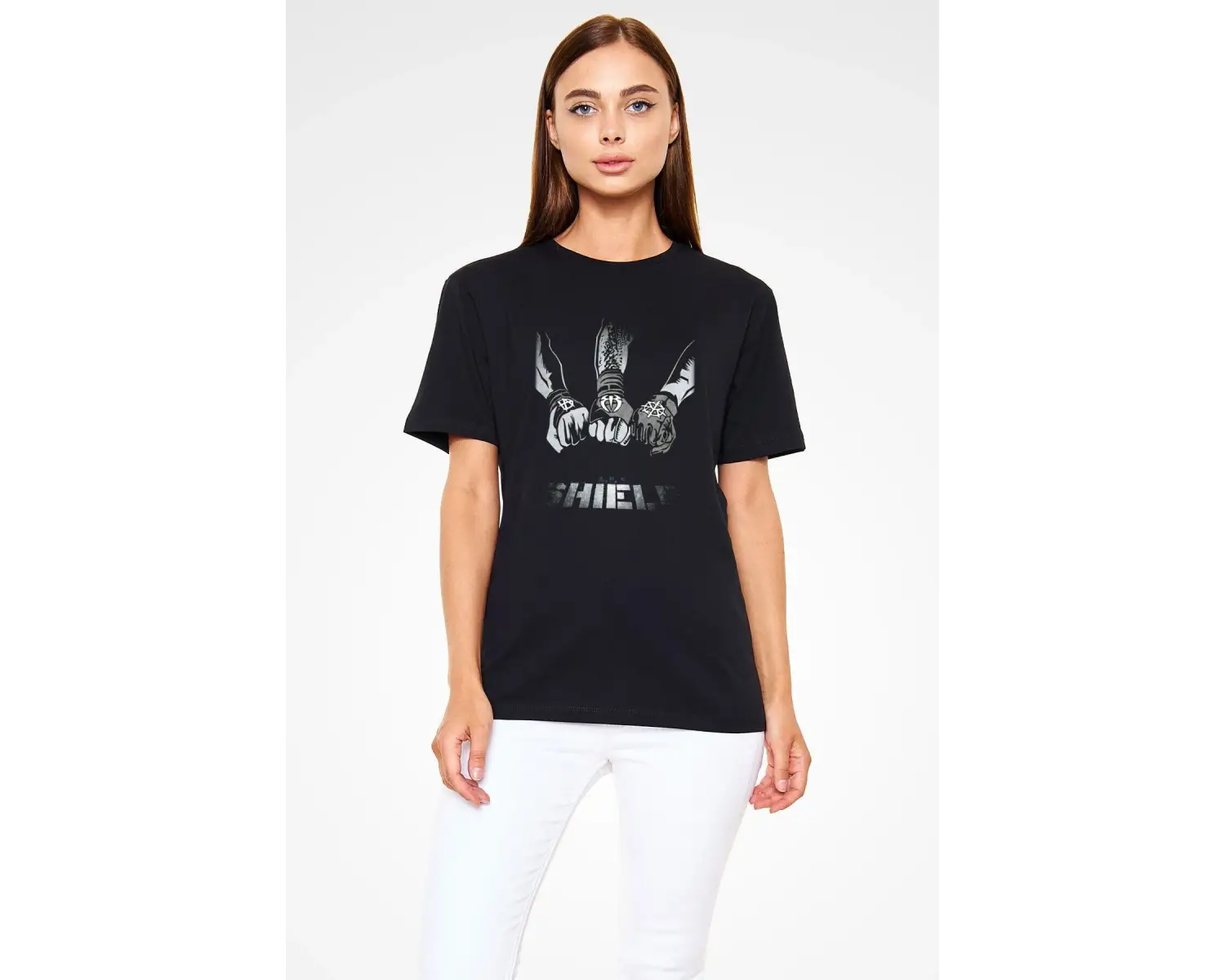 Ko Buta Wwe Siyah Unisex Tişört T12937