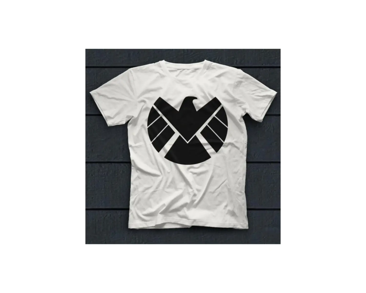 KO ButaDigi Agents Of S.h.ı.e.l.d. Beyaz Unisex Tişört T-shirt 5490WT