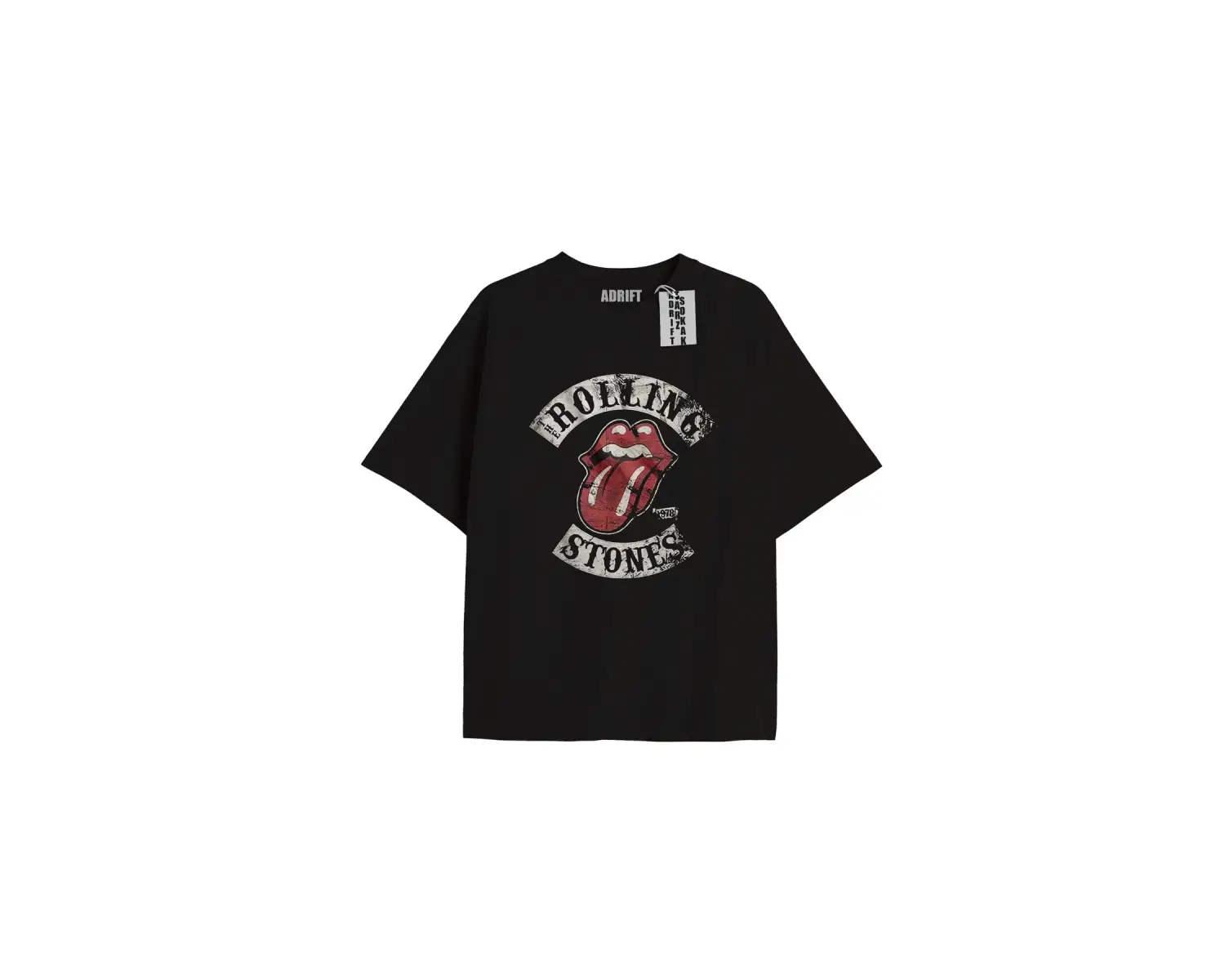 Kod Presss Unisex Siyah 1978 The Rolling Stones T-shirt 117461tt