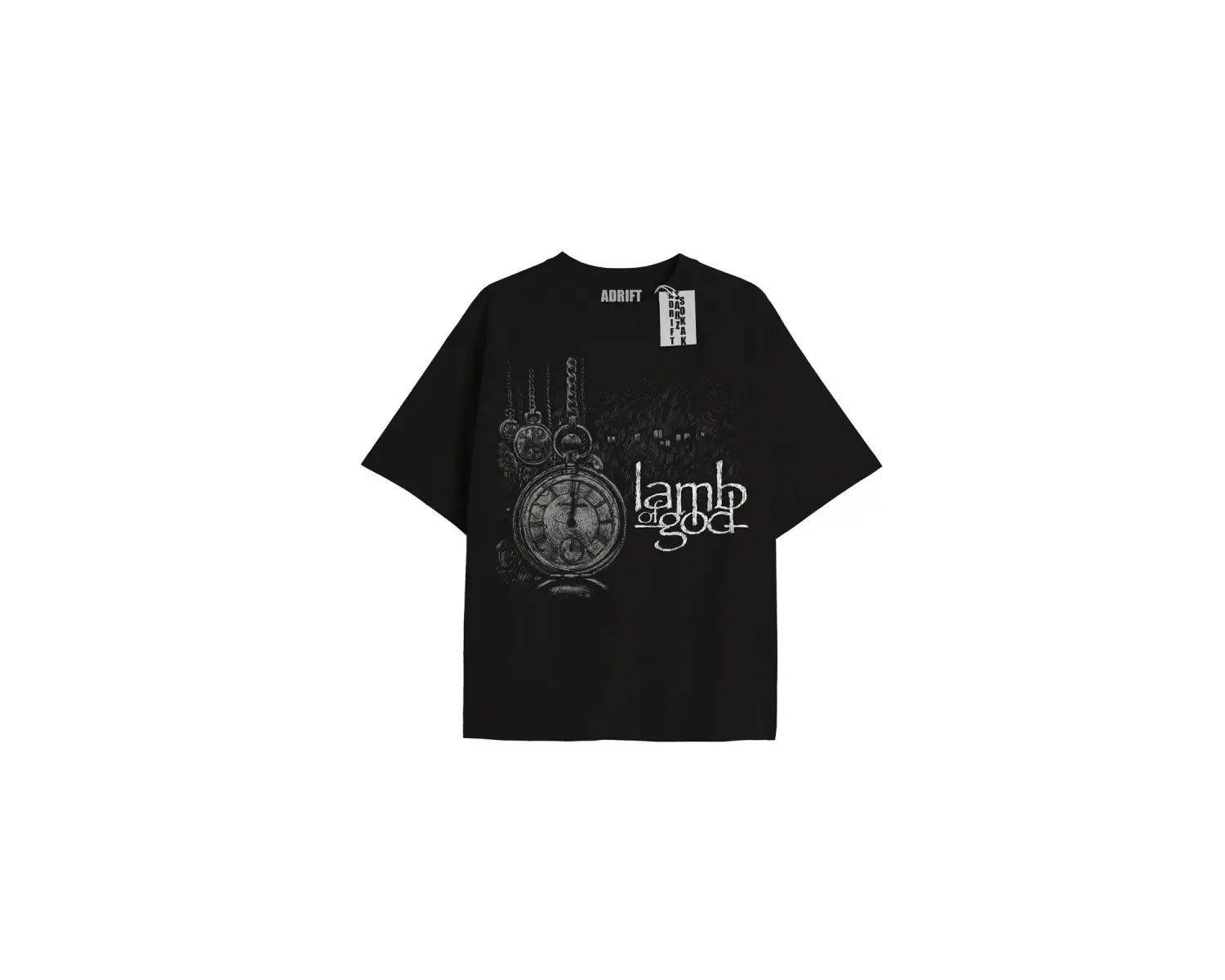 Kod Presss Unisex Siyah Lamb Of God T-shirt 93947tt