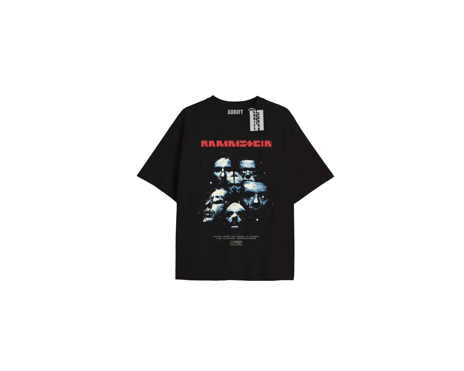 Kod Presss Unisex Siyah Movie Rammstein T-shirt 106218tt