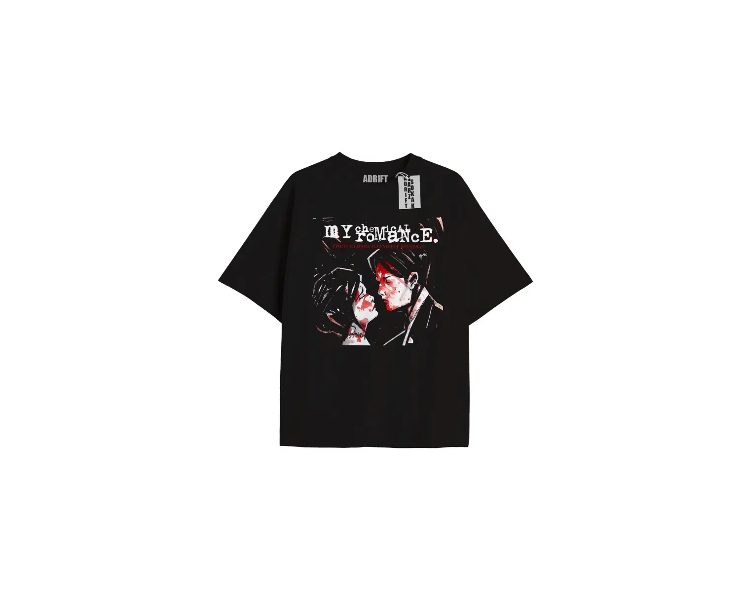 Kod Presss Unisex Siyah Revenge My Chemical Romance T-shirt 71840tt