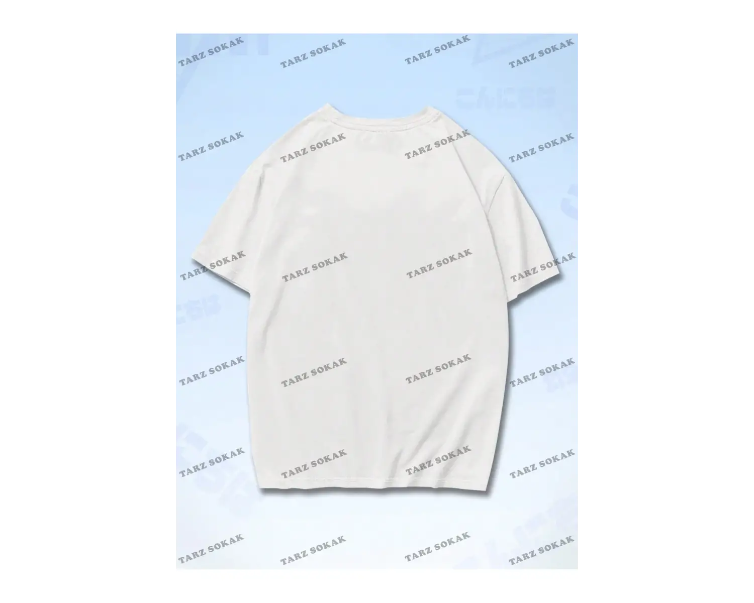 KOD Trend Anime Erkekler Karikatür ve Slogan Grafikli Tişört