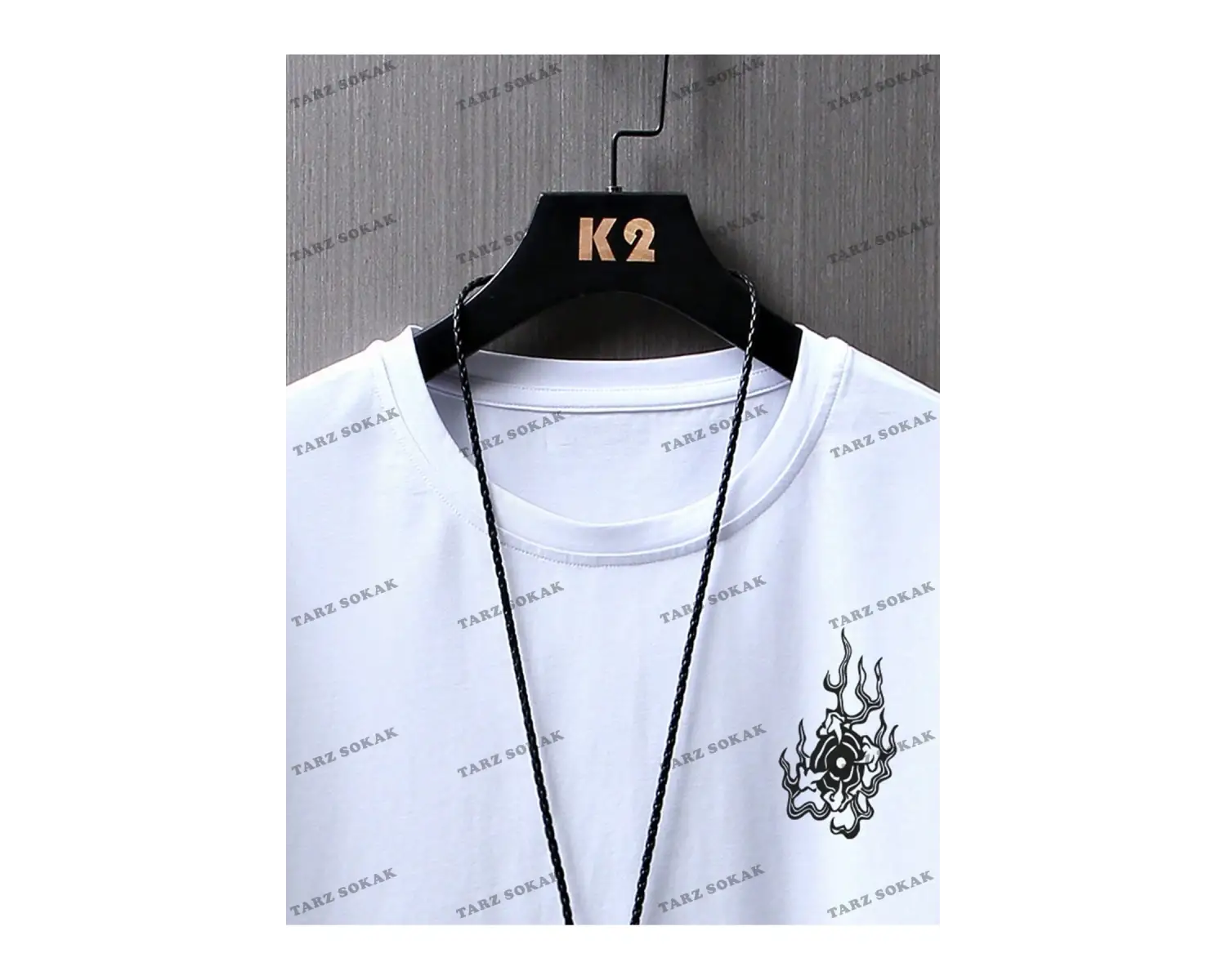 KOD Trend EMRG Erkek Ejderha Baskılı Kısa Kollu Tişört