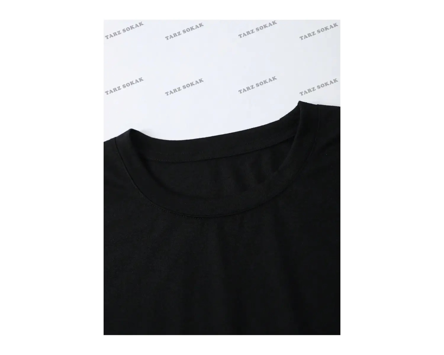 KOD Trend EMRG Erkek Göz ve Harf Grafikli Damla Omuz Tişörtü