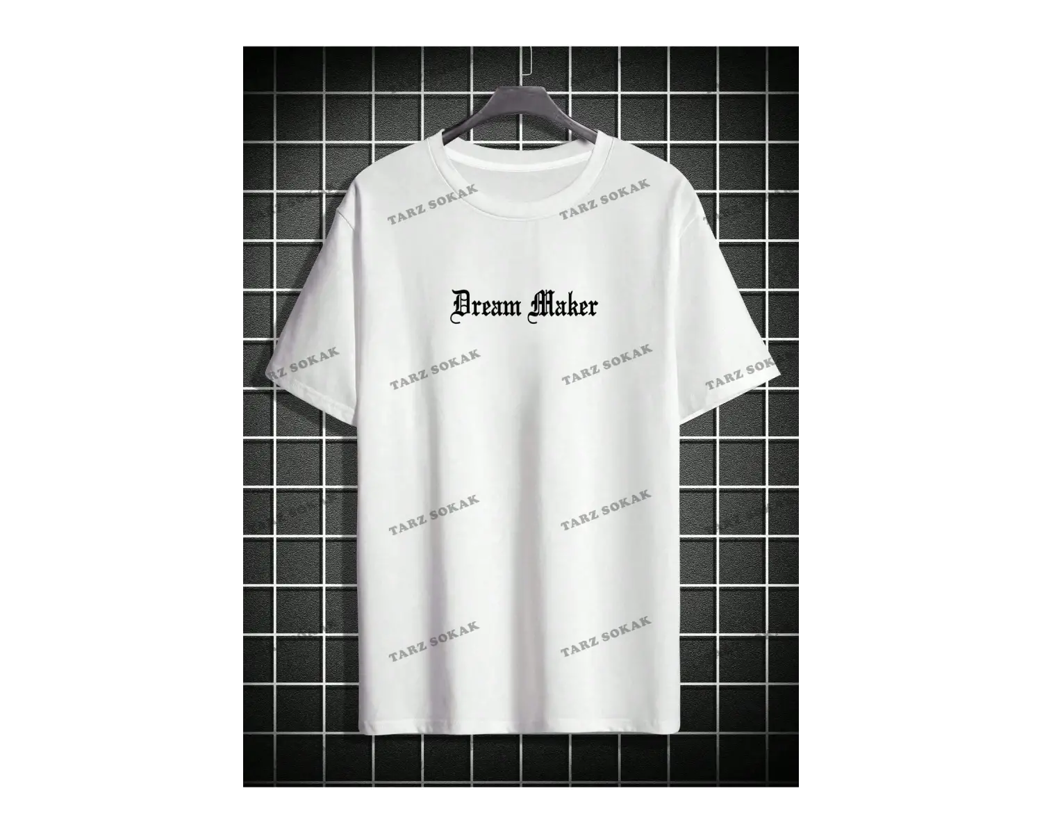 KOD Trend EMRG Erkek Heykel & Slogan Grafikli Tişört