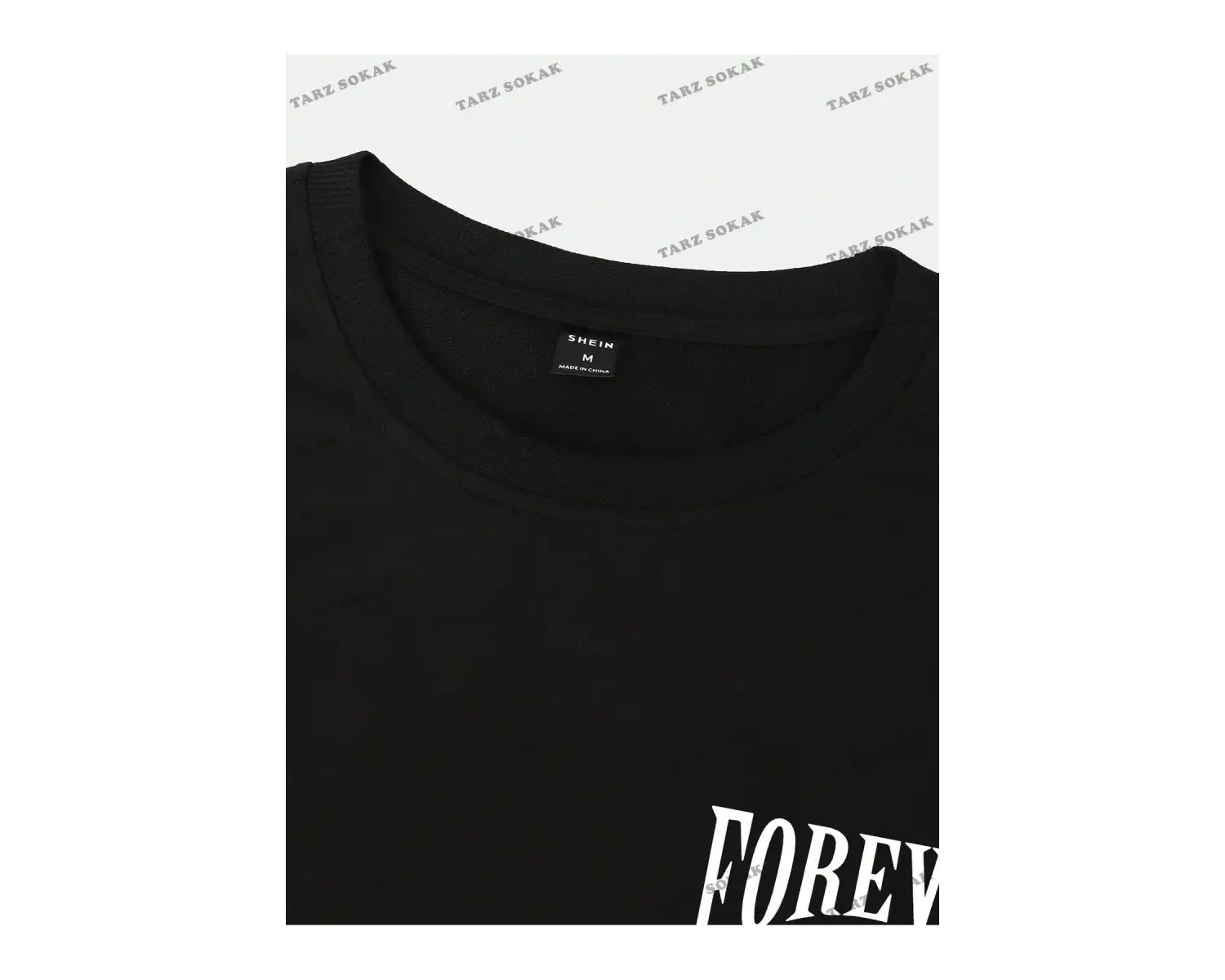 KOD Trend EMRG Erkek Melek Desenli Yuvarlak Yaka Tişört