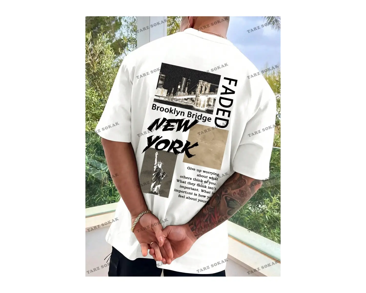 KOD Trend EMRG Erkek Sloganlı Grafik Tişört