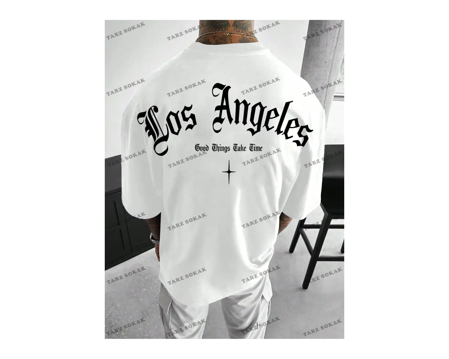 KOD Trend EMRG Erkek Yazılı Baskılı T-shirt