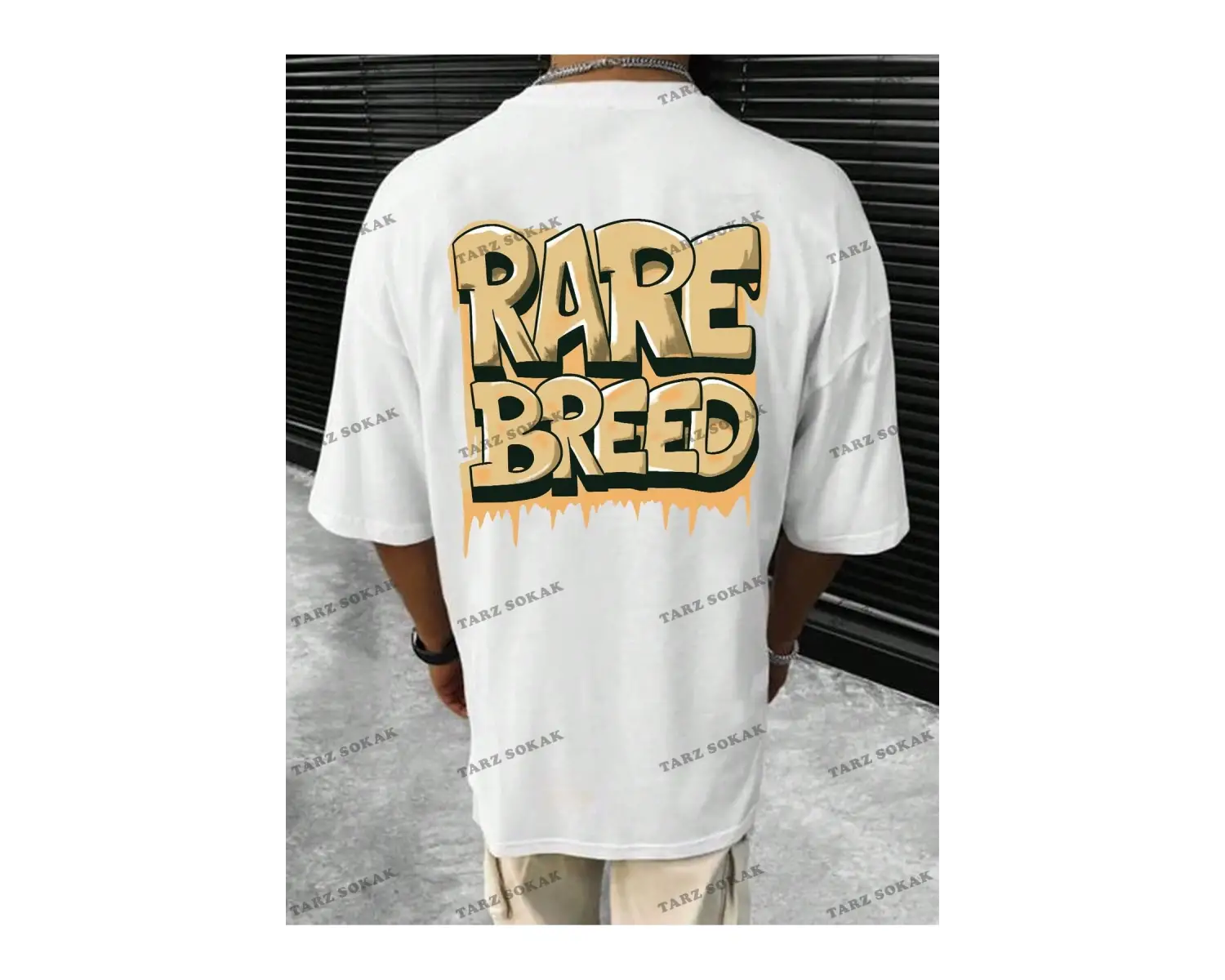 KOD Trend EMRG Loose Fit Erkek Yazı Baskılı Grafik Tişört