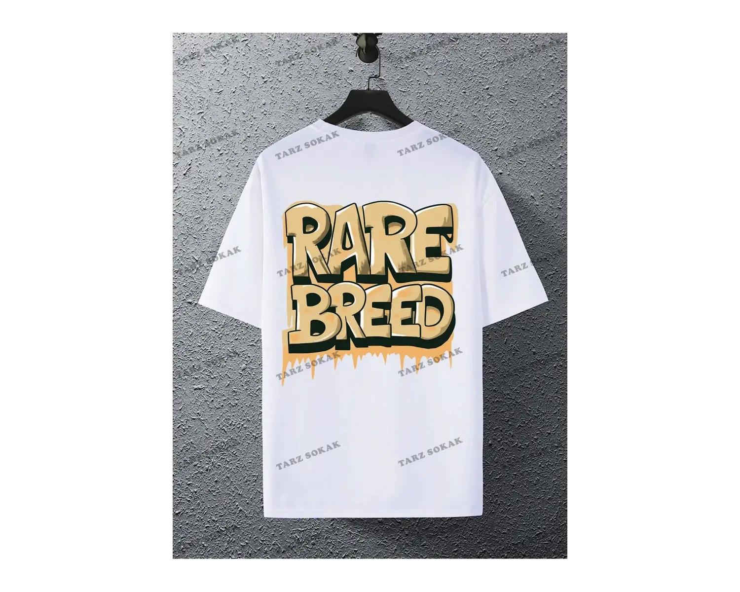 KOD Trend EMRG Loose Fit Erkek Yazı Baskılı Grafik Tişört