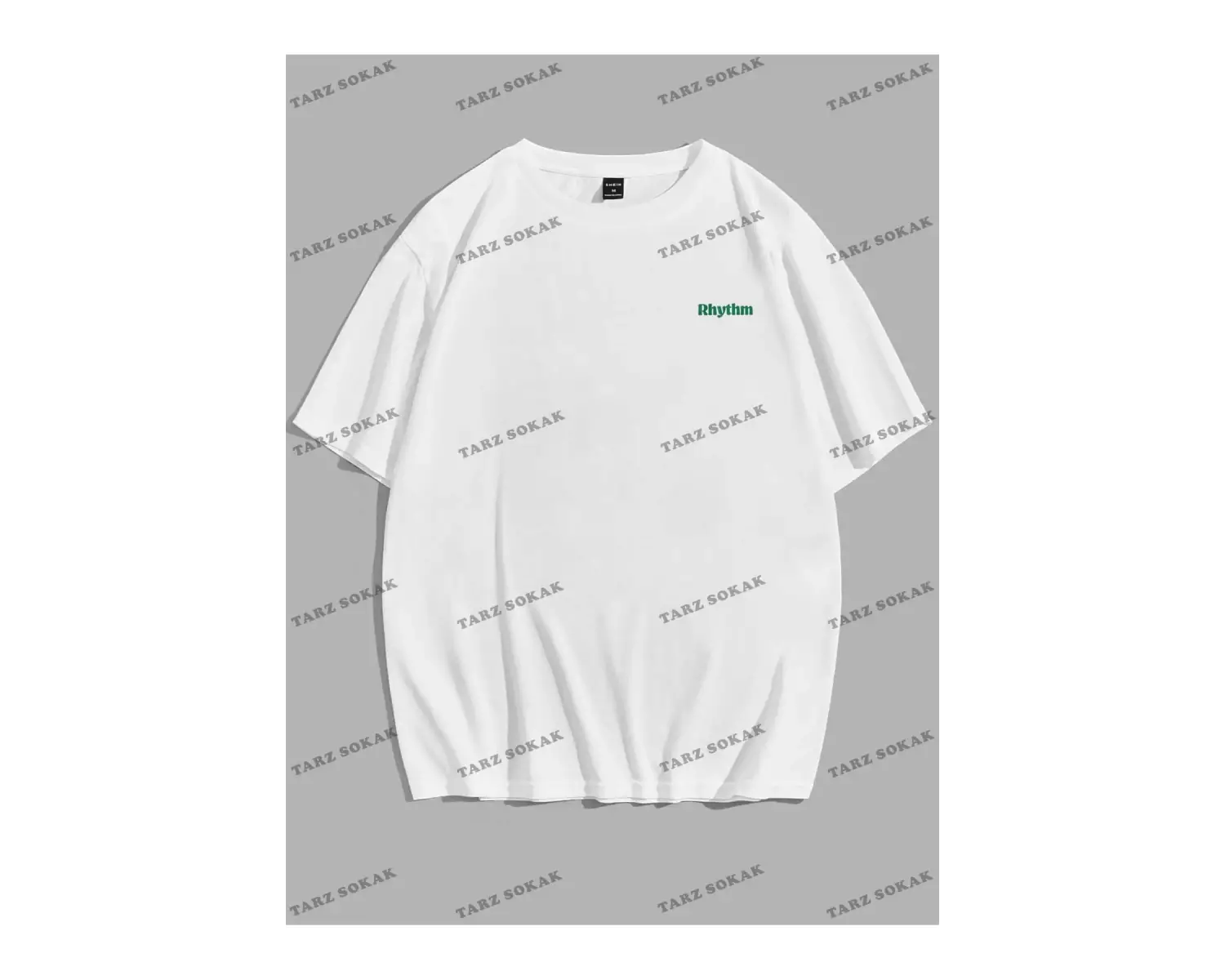 KOD Trend EMRG Yazılı ve Karikatür Grafikli Bol Kesim Erkek Tişörtü