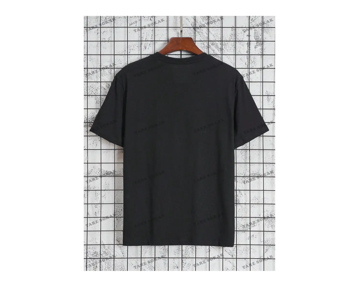 KOD Trend Erkek Büyük Beden Komik Mona Lisa Baskılı T-Shirt