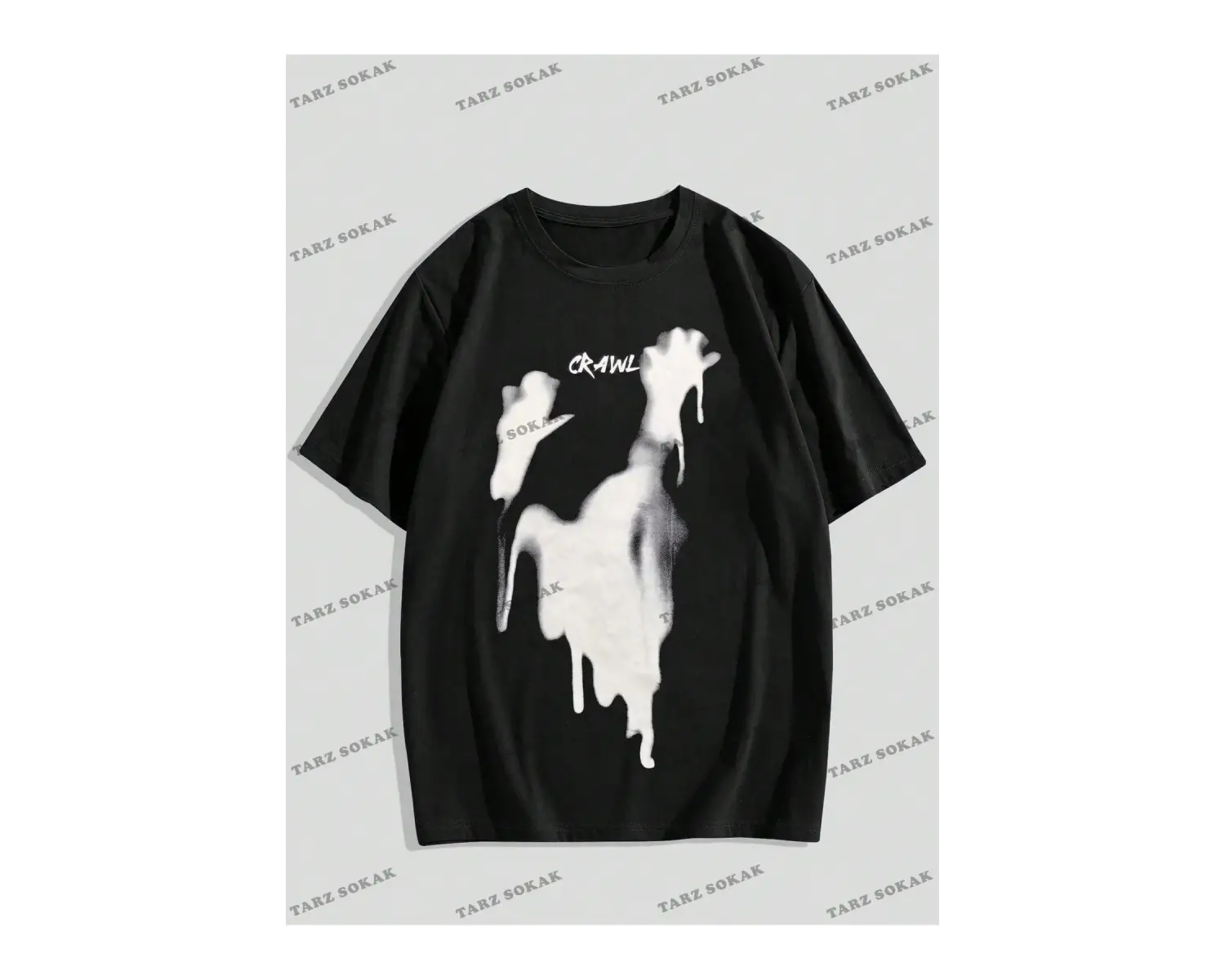 KOD Trend Erkek Harfli Grafik Tişört