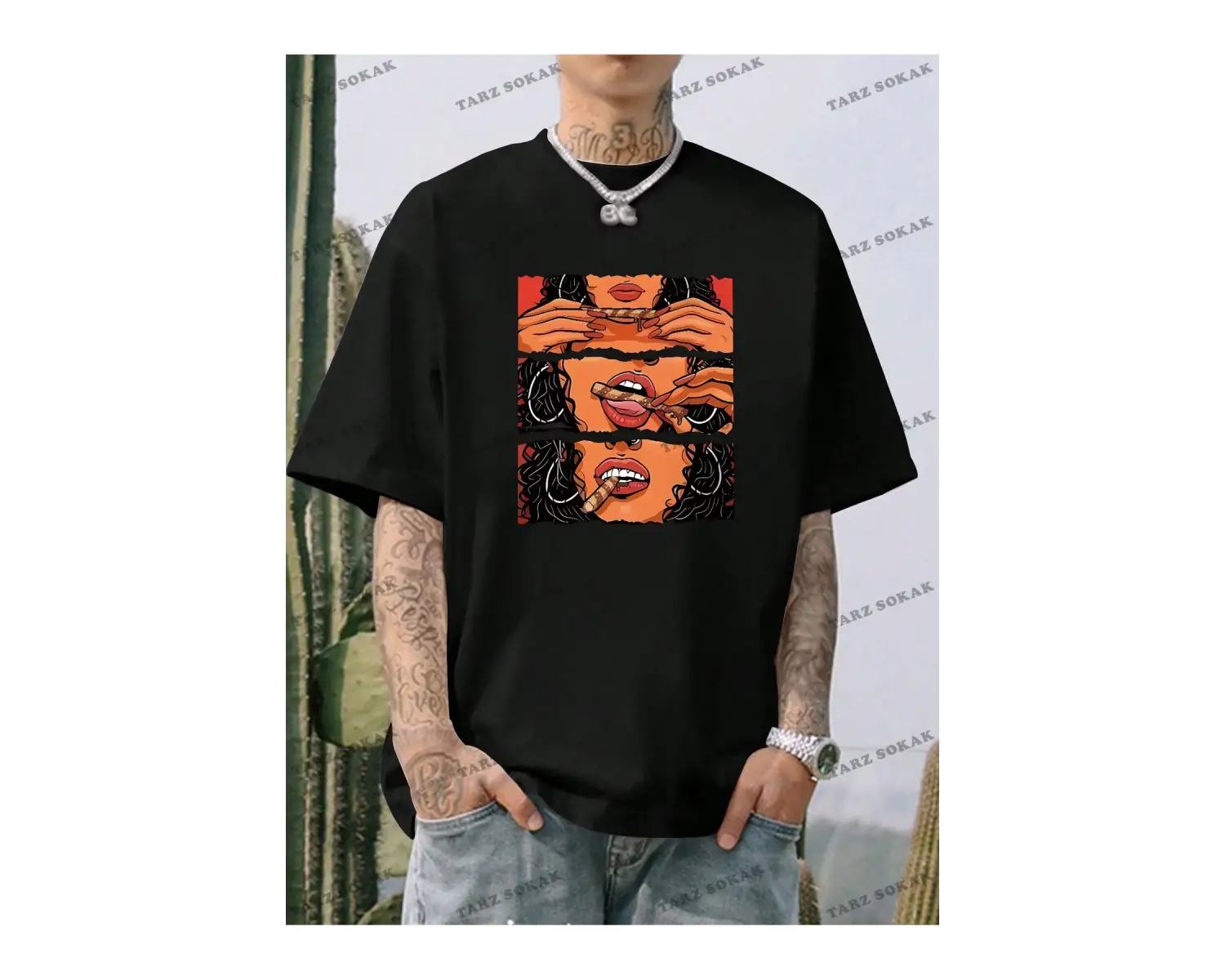 KOD Trend Erkek Karakter Baskılı Tişört