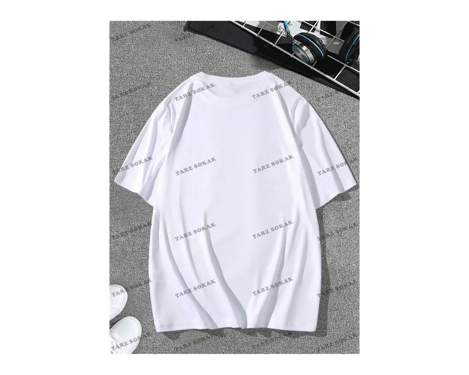 KOD Trend Erkek Mektup Grafikli Tişört