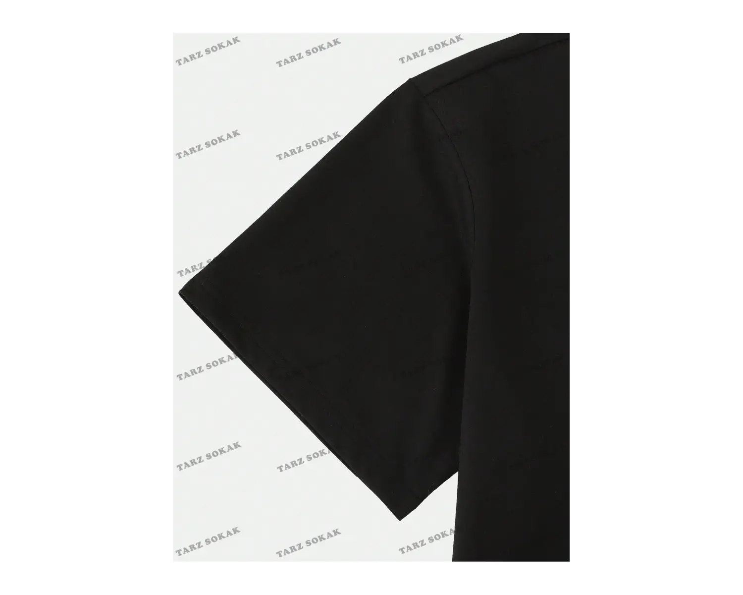 KOD Trend Erkek Sloganlı Düşük Omuz Oversize Tişört