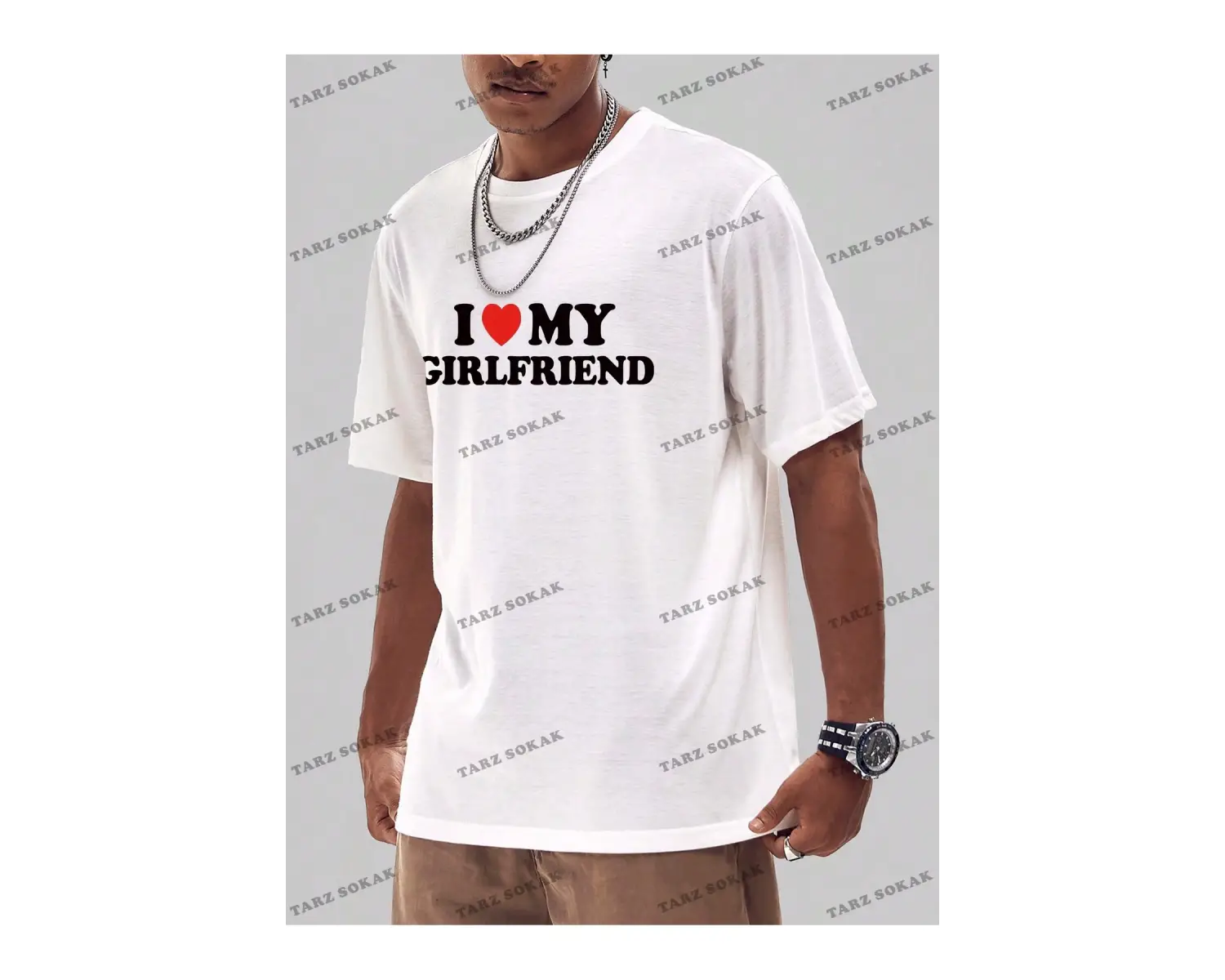 KOD Trend Erkek Yazılı Baskı Kısa Kollu Tişört