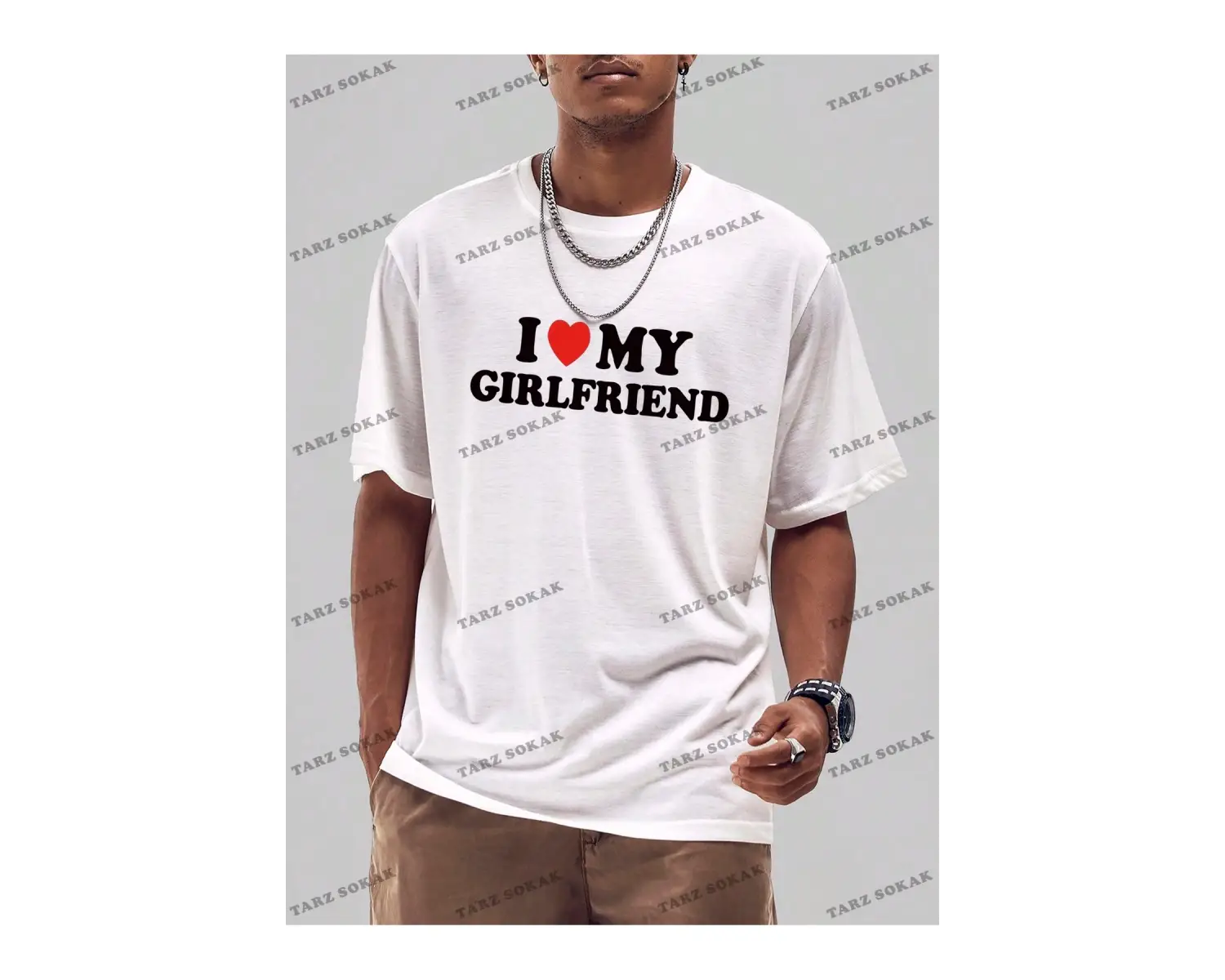 KOD Trend Erkek Yazılı Baskı Kısa Kollu Tişört