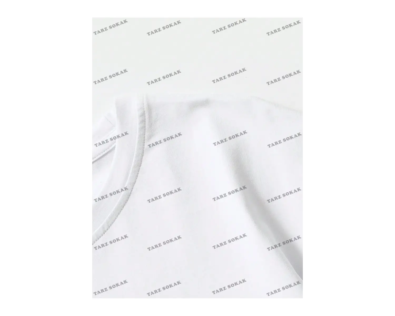 KOD Trend Goth Erkek Figür Grafik Damla Omuz Tişört