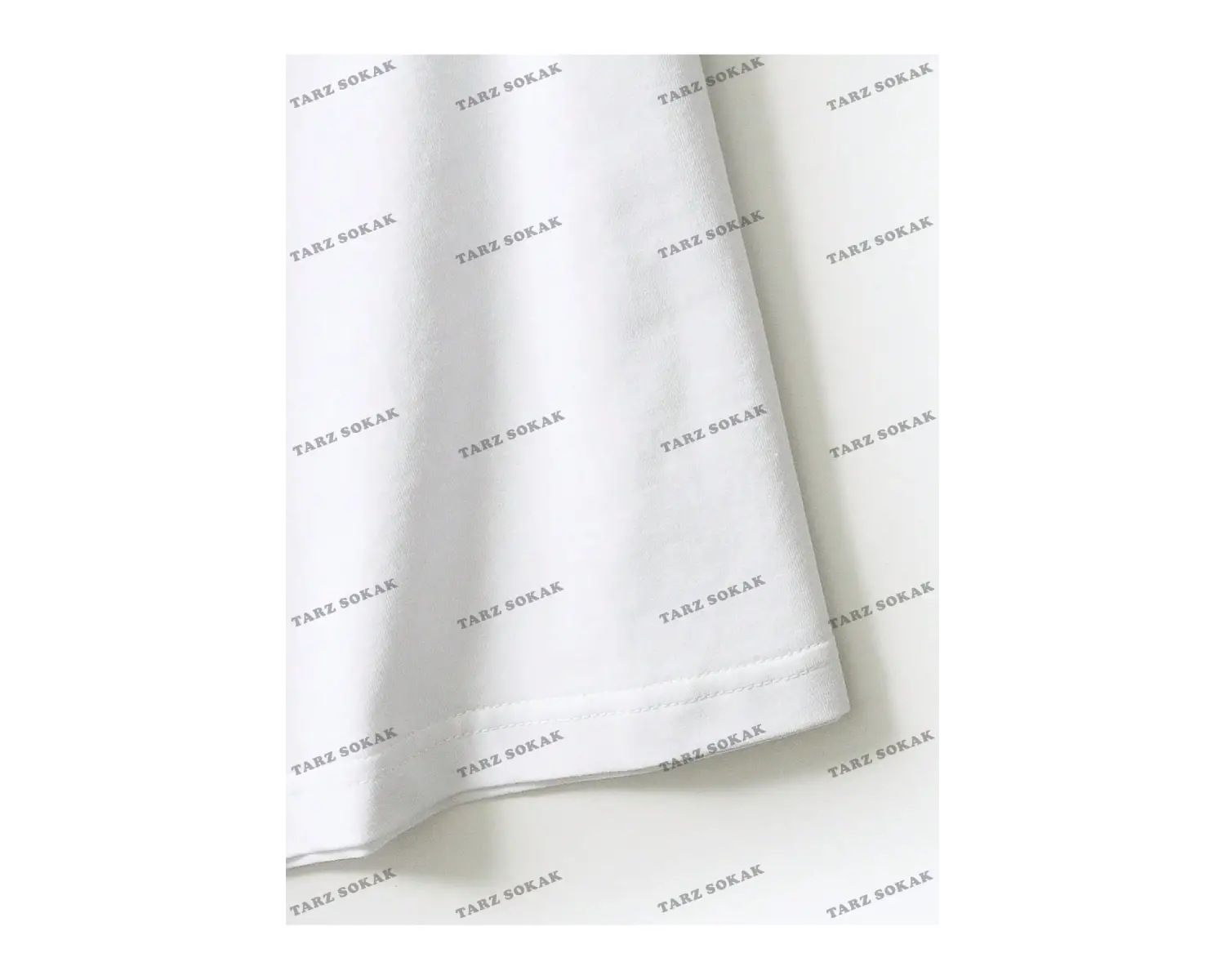 KOD Trend Goth Erkek Figür Grafik Damla Omuz Tişört