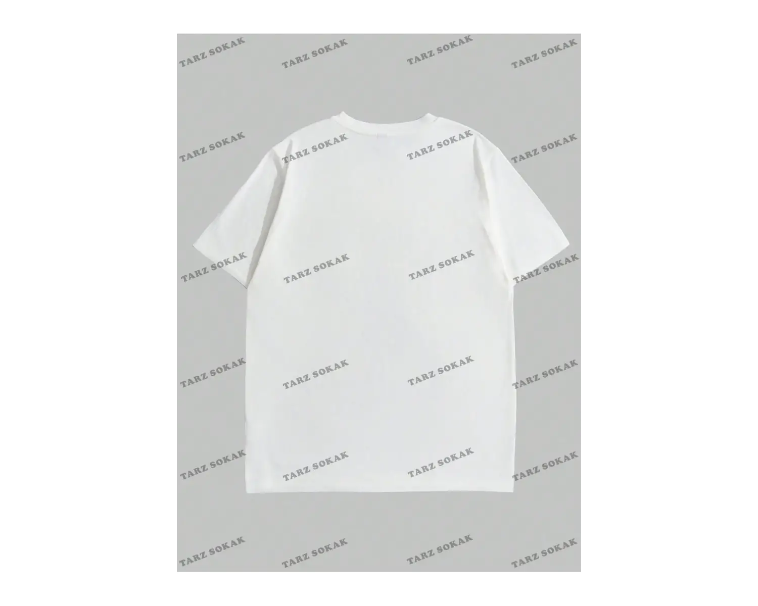 KOD Trend Goth Erkek Sloganlı ve Örümcek Desenli Tişört