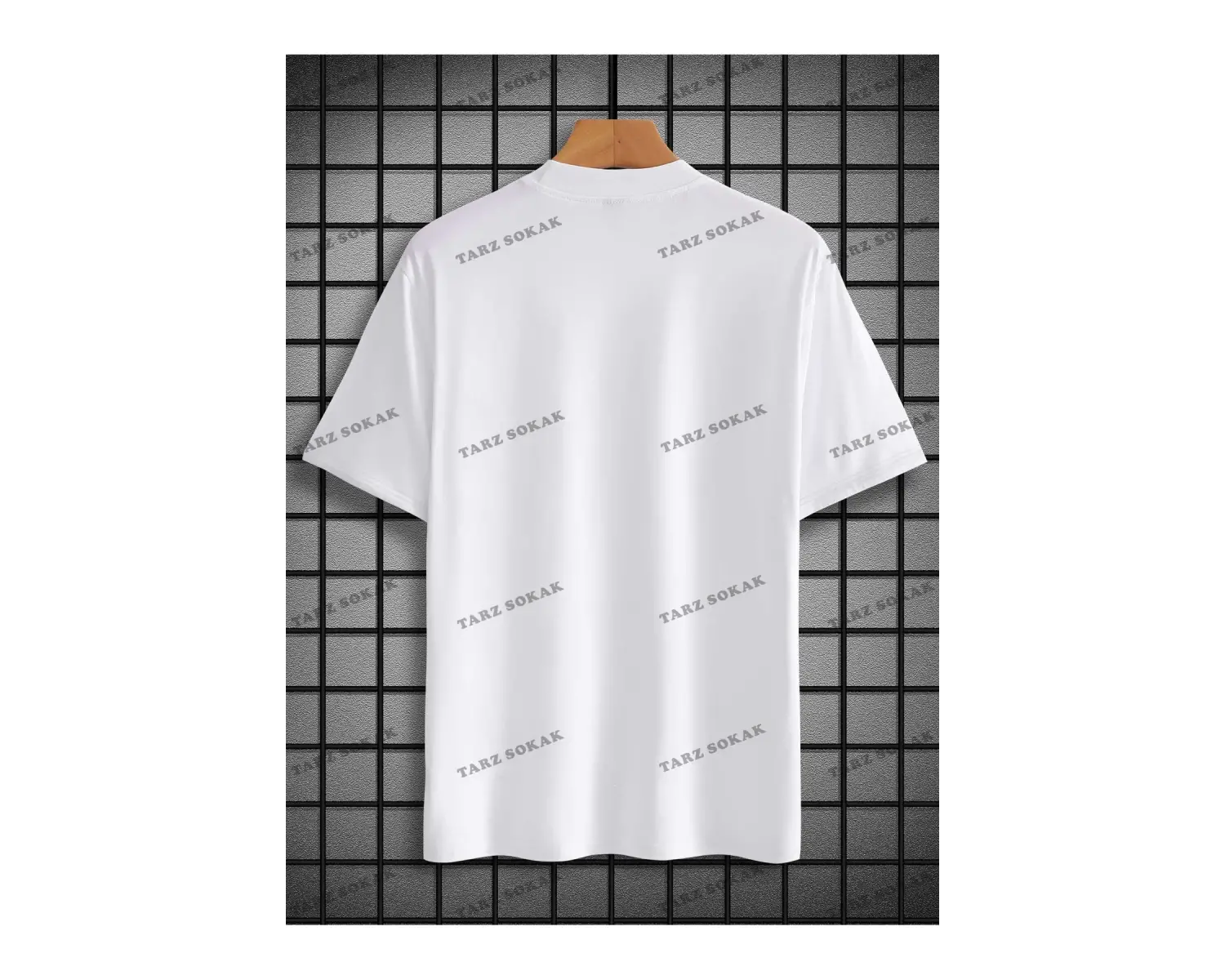 KOD Trend Homme Erkek Çiçek ve Harf Grafikli Tişört