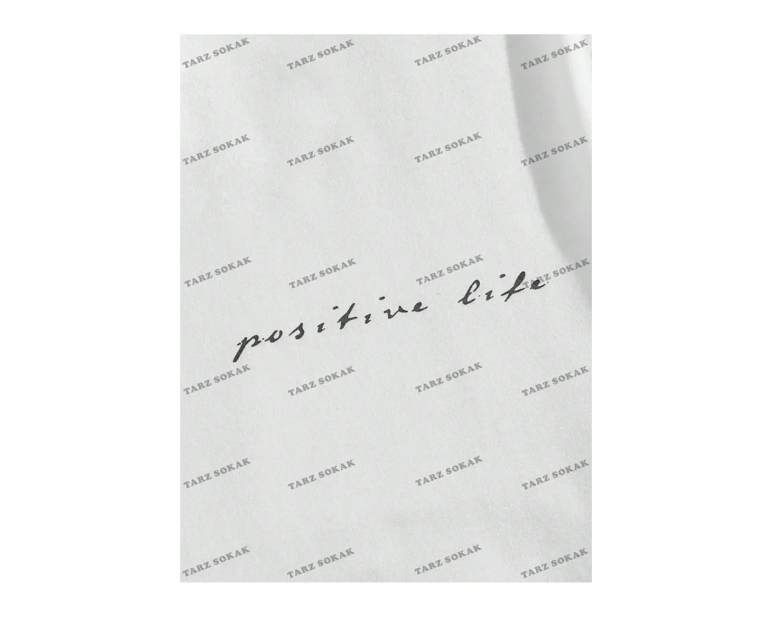 KOD Trend Homme Erkek Hindistan Cevizi Ağacı ve Harf Grafikli Tişört