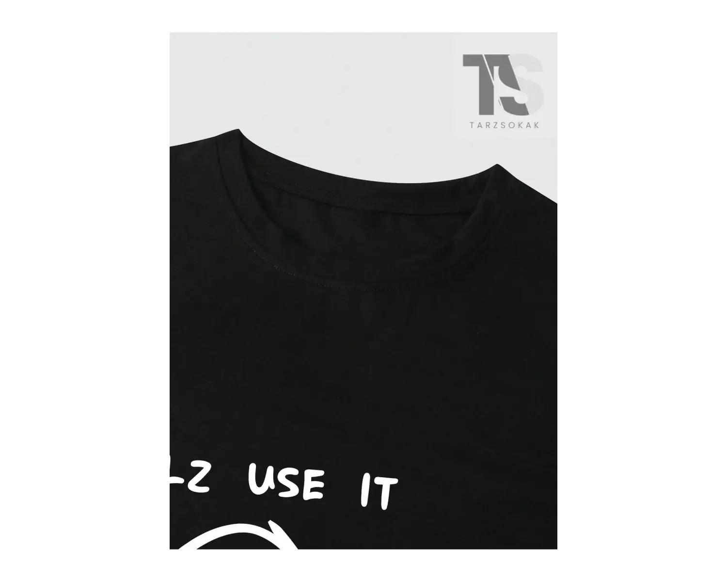 KOD Trend Homme Erkek Karikatür & Slogan Grafikli Tişört