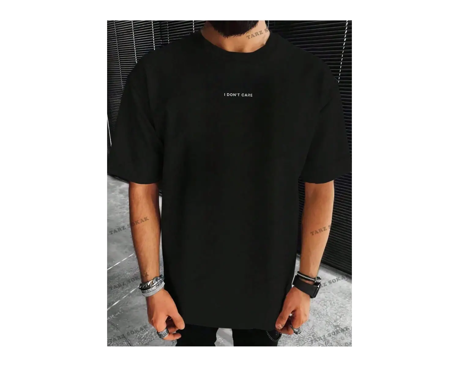 KOD Trend Homme Erkek Sloganlı Grafik Tişört