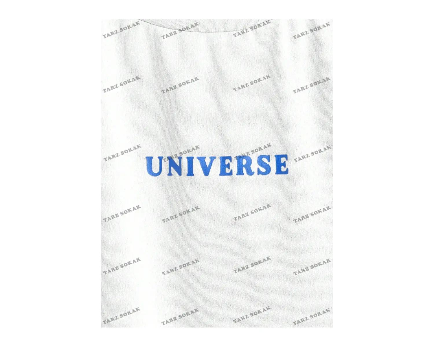 KOD Trend Hypemode Erkek Loose Fit Yuvarlak Yaka Baskılı Örme Tişört