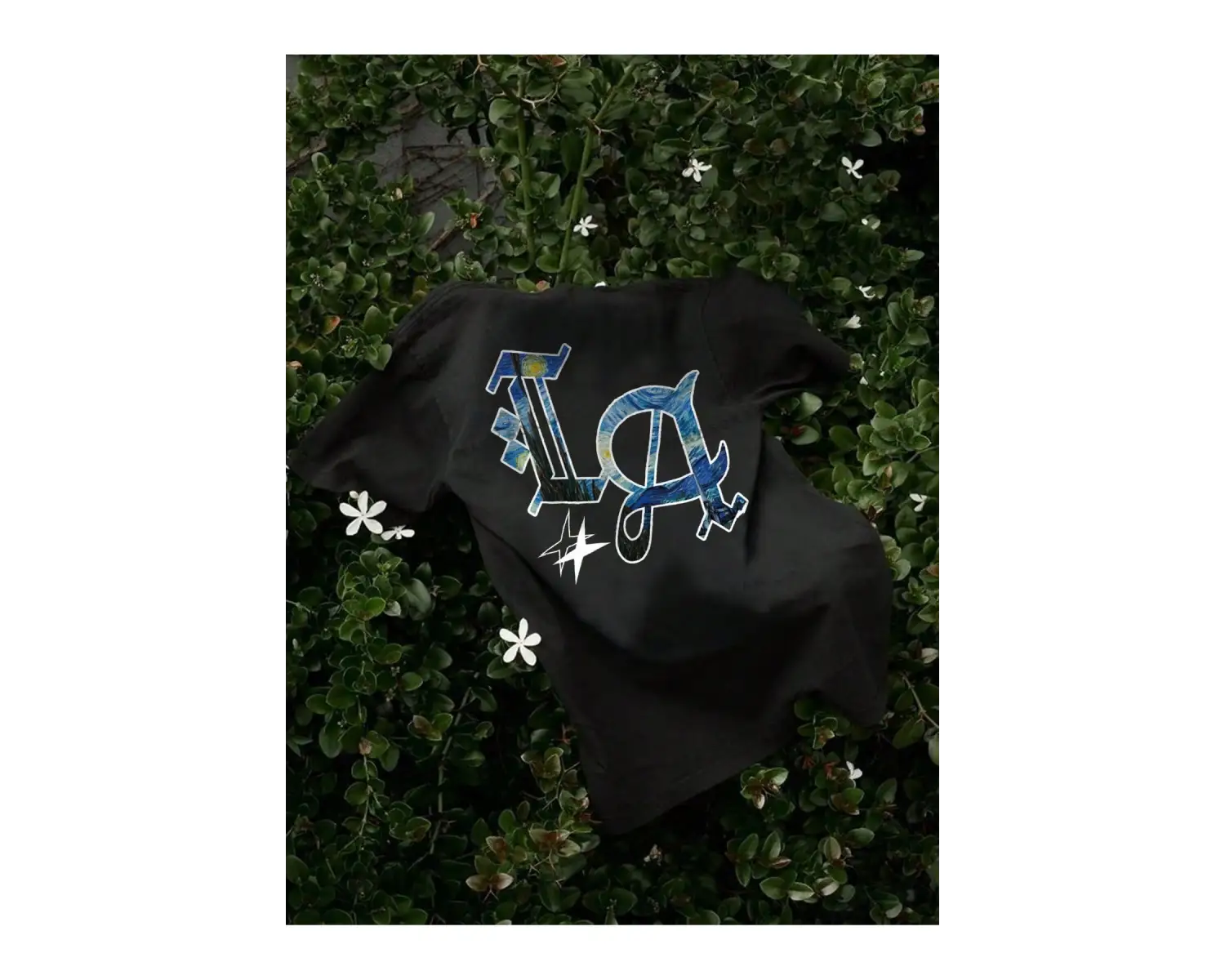 KOD Trend Hypemode Erkek Mektup Baskılı Tişört