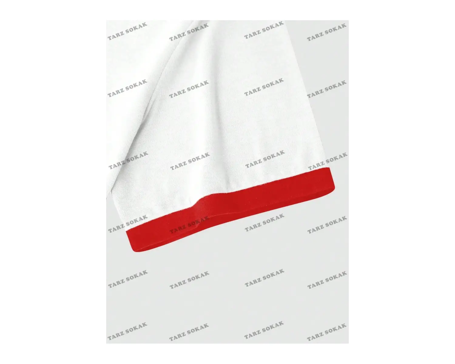 KOD Trend Hypemode Harf Baskılı ve Kontrast Kesimli Renkli Bloklu Erkek Tişörtü