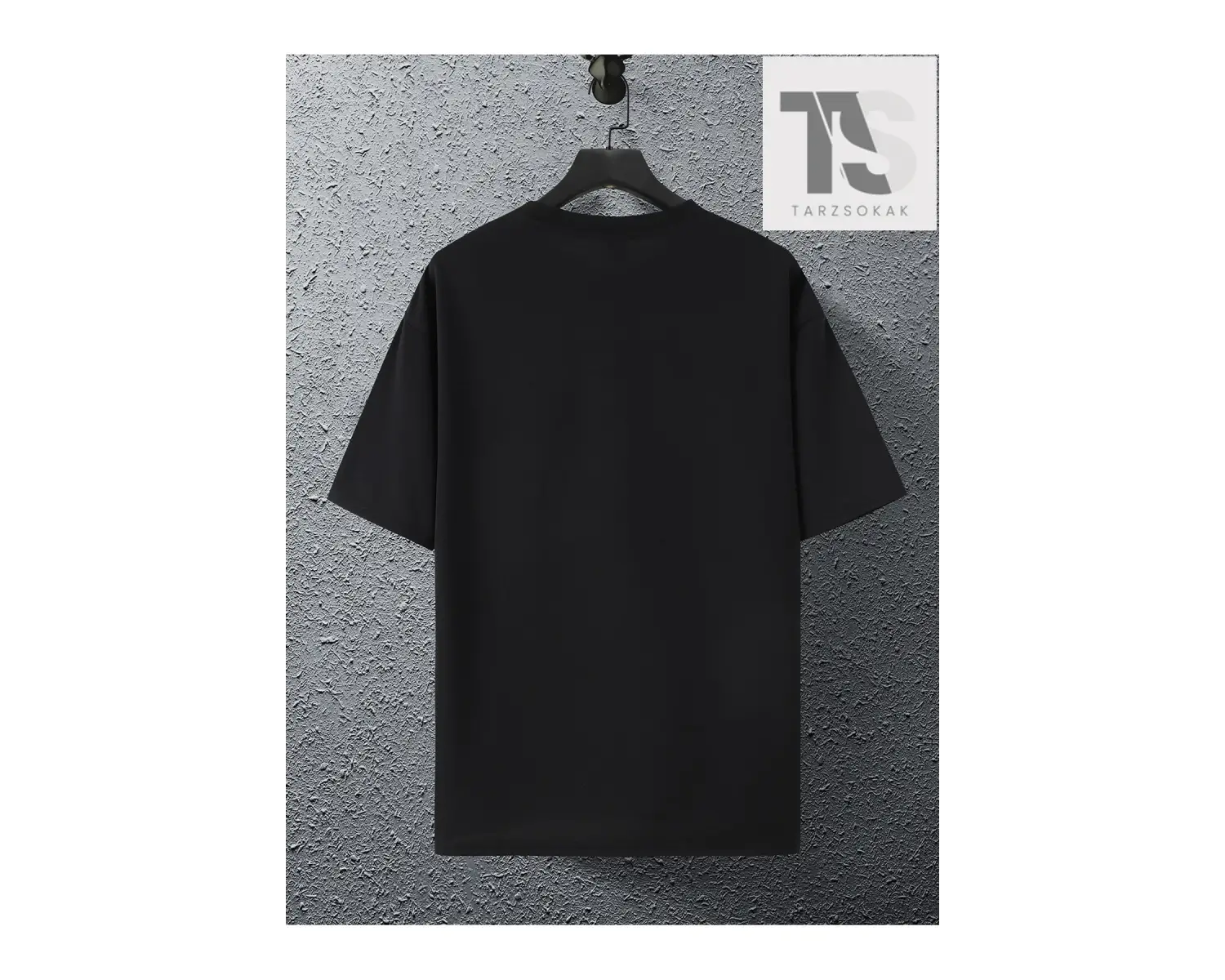 KOD Trend Hypemode Loose Fit Erkek Slogan Grafikli Düşük Omuz Tişört