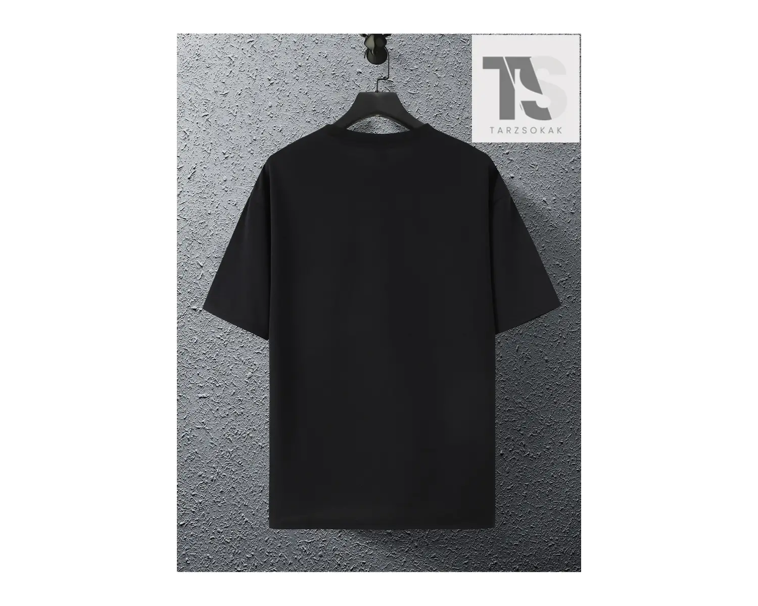 KOD Trend Hypemode Loose Fit Erkek Slogan Grafikli Düşük Omuz Tişört