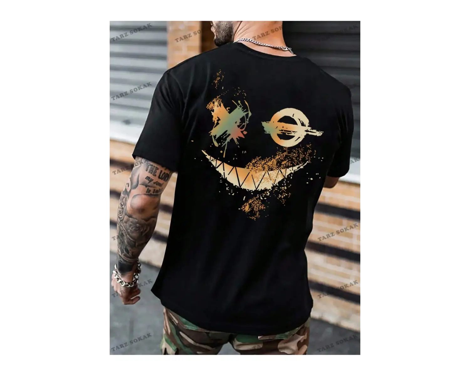 KOD Trend LEGND Erkek Karikatür Grafikli Tişört