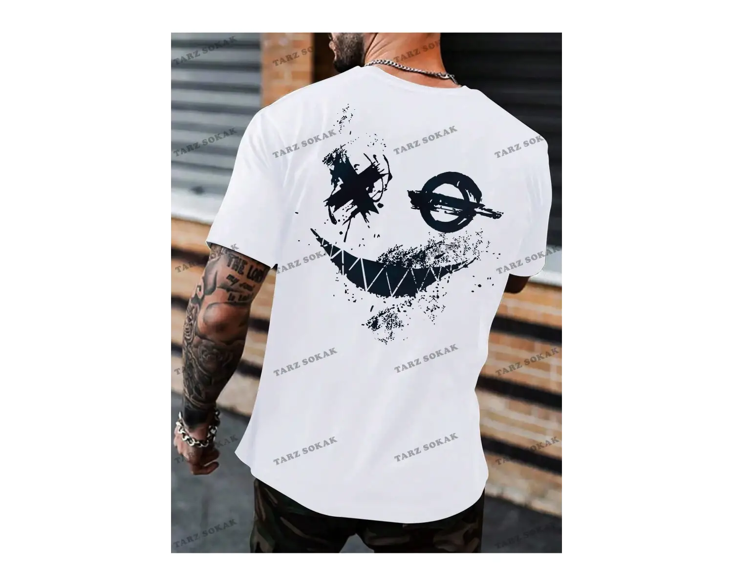 KOD Trend LEGND Erkek Karikatür Grafikli Tişört