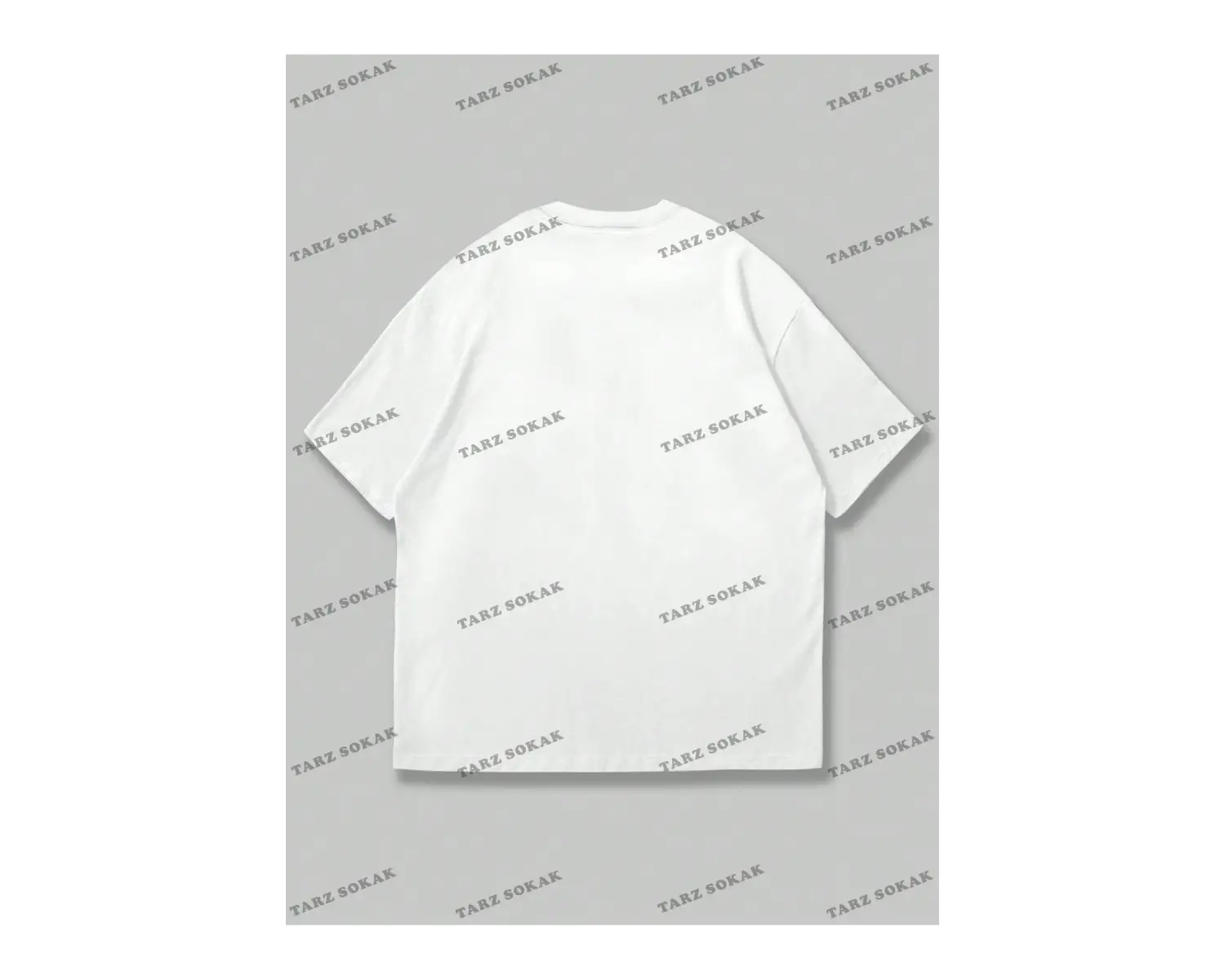 KOD Trend Street Life Erkek Çiçek & Slogan Grafikli Tişört