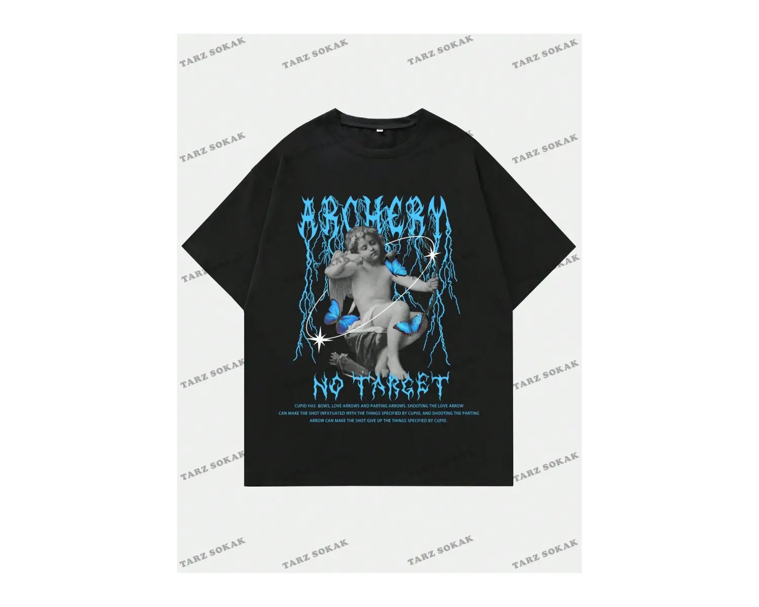 KOD Trend Street Life Erkek Harf ve Şekil Grafikli Tişört