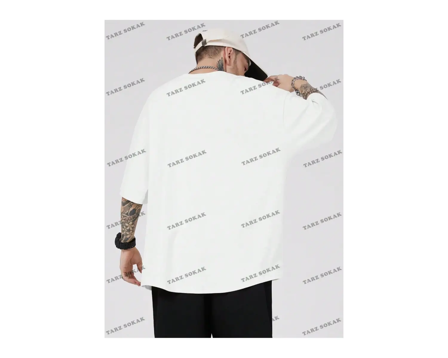 KOD Trend Street Life Erkek Harf ve Şekil Grafikli Tişört