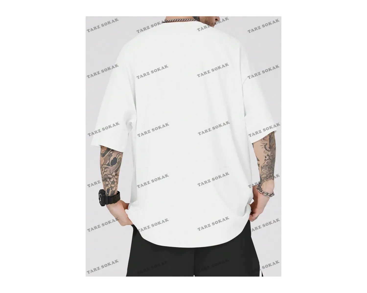 KOD Trend Street Life Erkek Harf ve Şekil Grafikli Tişört